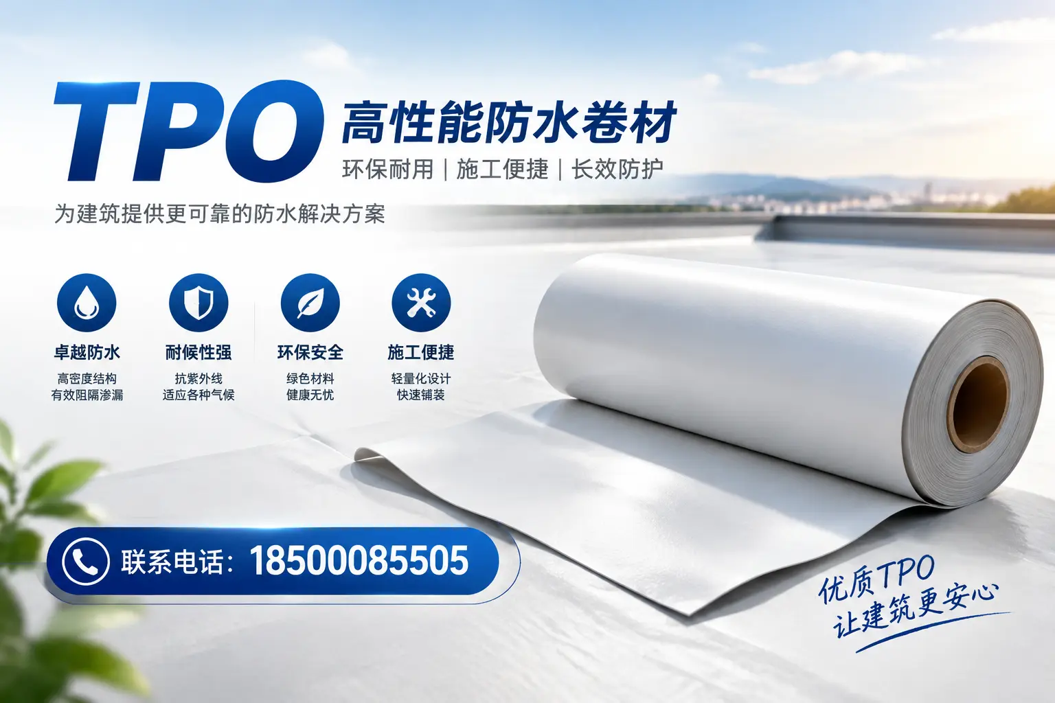 TPO材料在东营的应用及其优势解析